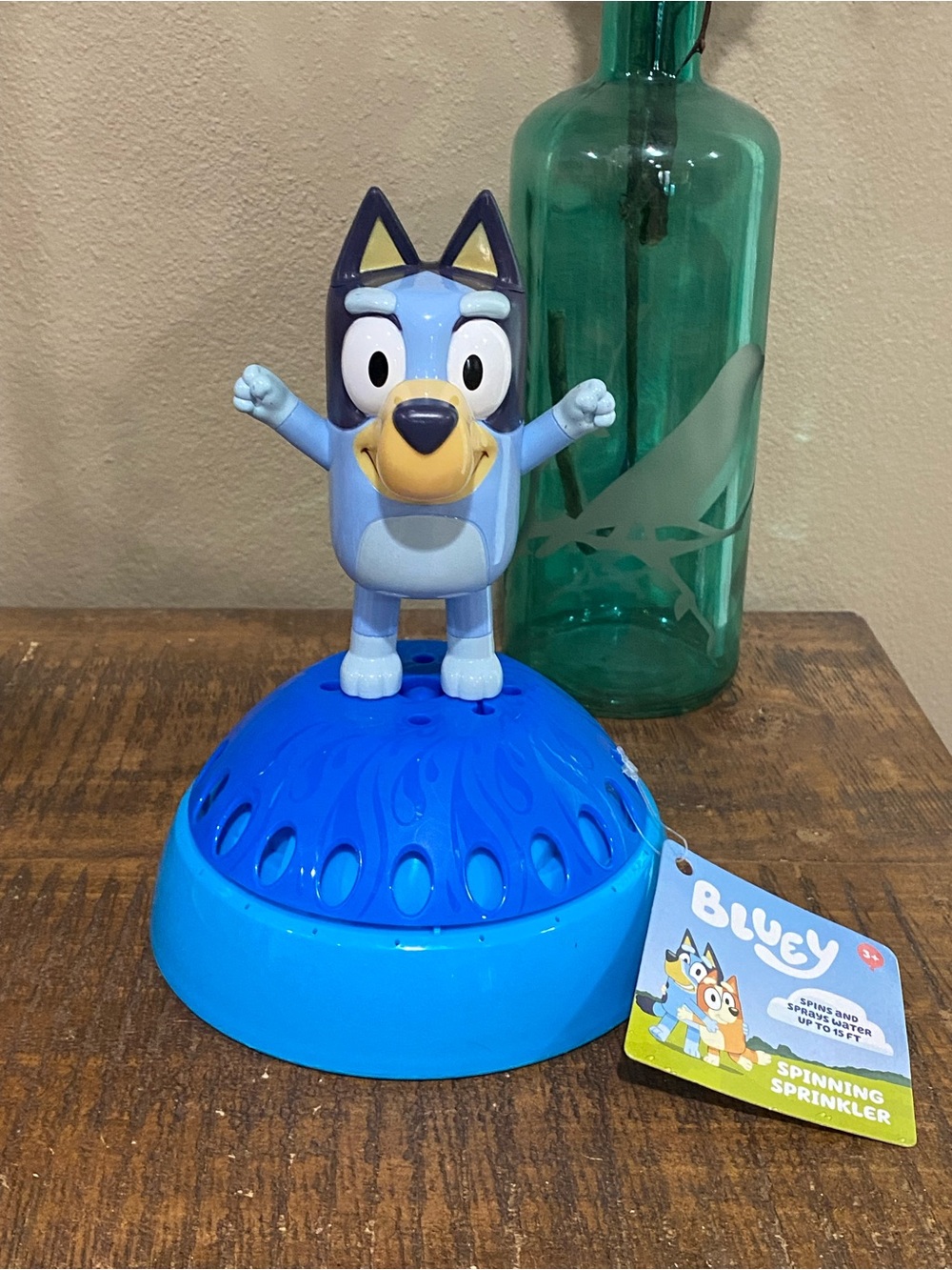 Bluey Spinning Sprinkler, new!